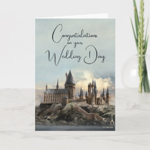Harry Potter   Hogwarts Castle Wedding Karte