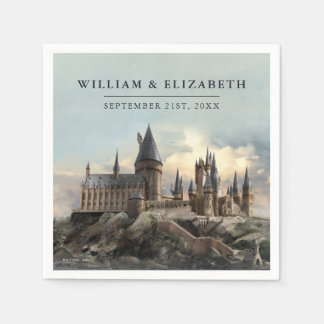 Harry Potter | Hogwarts Castle Wedding Serviette