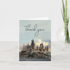 Harry Potter Hogwarts Castle Wedding Vielen Dank Dankeskarte