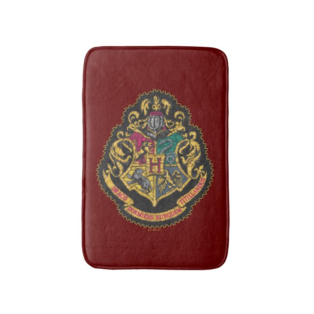 Harry Potter | Hogwarts Crest Badematte (Vorderseite Vertikal)