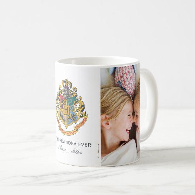 Harry Potter | Hogwarts Crest - Bester Opa Kaffeetasse (VorderseiteRechts)