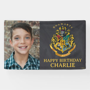 Harry Potter Hogwarts Crest Birthday Banner