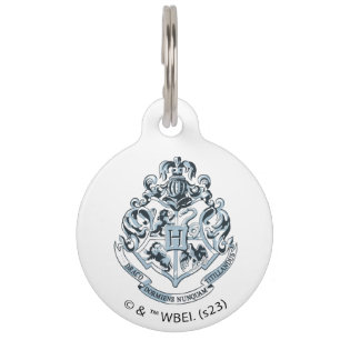 Harry Potter   Hogwarts Crest - Blau Haustiermarke