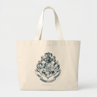 Harry Potter | Hogwarts Crest - Blau Jumbo Stoffbeutel