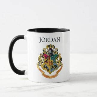 Harry Potter | Hogwarts Crest | Name hinzufügen Tasse