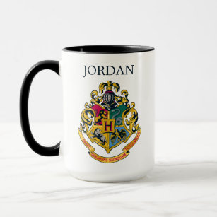 Harry Potter   Hogwarts Crest   Name hinzufügen Tasse