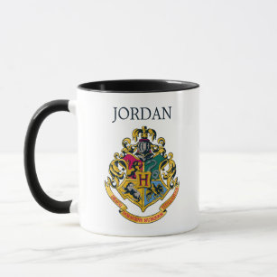 Harry Potter   Hogwarts Crest   Name hinzufügen Tasse