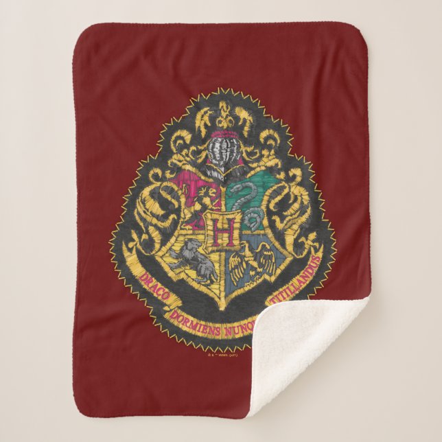 Harry Potter | Hogwarts Crest Sherpadecke (Vorderseite)