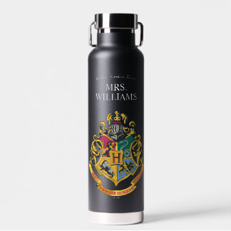 Harry Potter | Hogwarts Crest Teacher Personalisie Trinkflasche