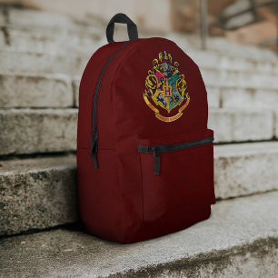 Harry Potter   Hogwarts Crest - Vollfarbigkeit Bedruckter Rucksack