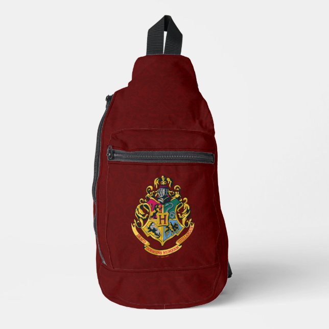 Harry Potter | Hogwarts Crest - Vollfarbigkeit Crossbody Bag