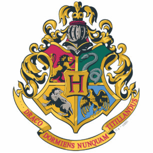 Harry Potter   Hogwarts Crest - Vollfarbigkeit Fotoskulptur Magnet