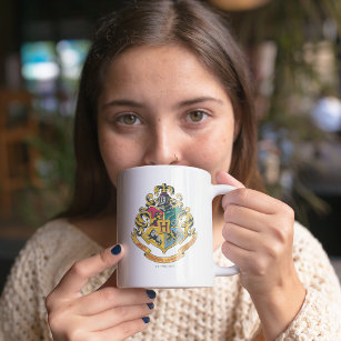Harry Potter   Hogwarts Crest - Vollfarbigkeit Tasse