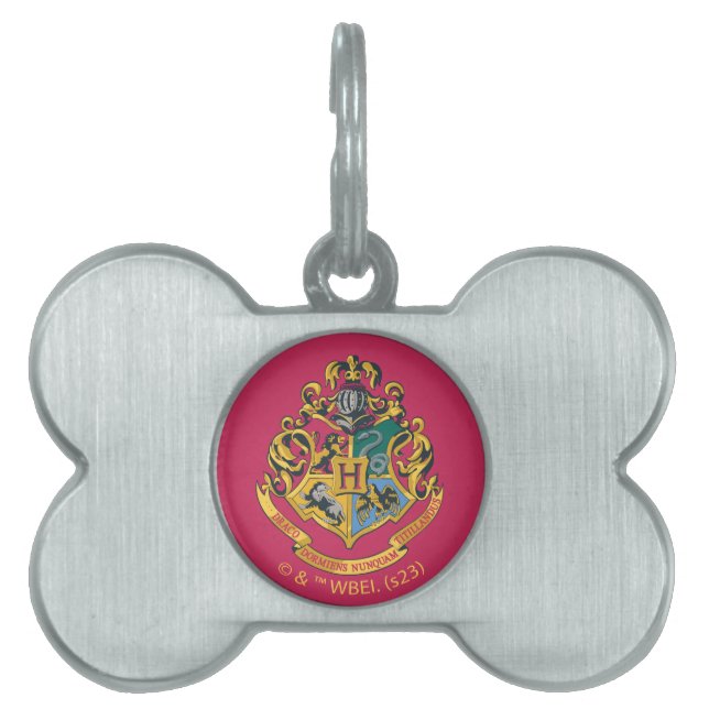 Harry Potter | Hogwarts Crest - Vollfarbigkeit Tiermarke (Vorderseite)