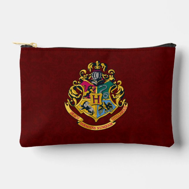Harry Potter | Hogwarts Crest - Vollfarbigkeit Zubehörtasche (Vorderseite)