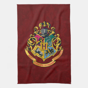 Harry Potter   Hogwarts Crest - Vollständig Geschirrtuch