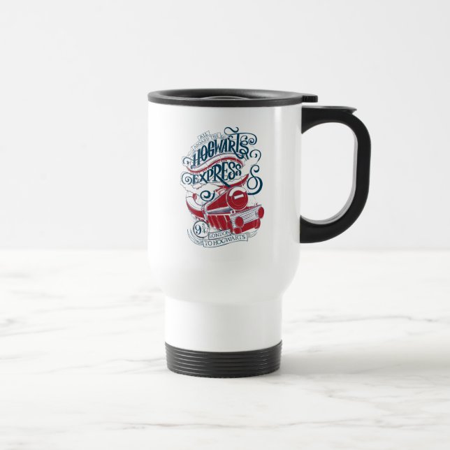 Harry Potter | Hogwarts-Express-Typografie Reisebecher (Rechts)
