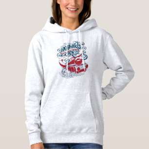 Harry Potter Hogwarts Express Typografy Hoodie