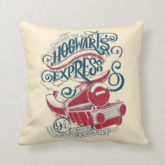 Harry Potter | Hogwarts Express Typografy Kissen