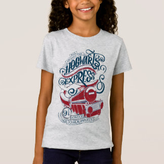 Harry Potter | Hogwarts Express Typografy T-Shirt