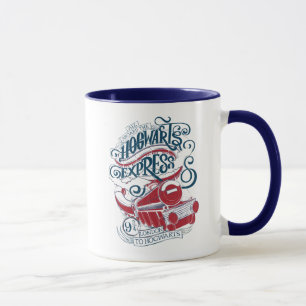 Harry Potter   Hogwarts Express Typografy Tasse