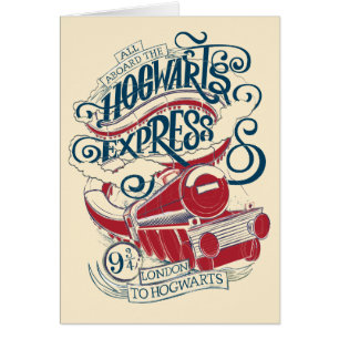 Harry Potter   Hogwarts Express Typography