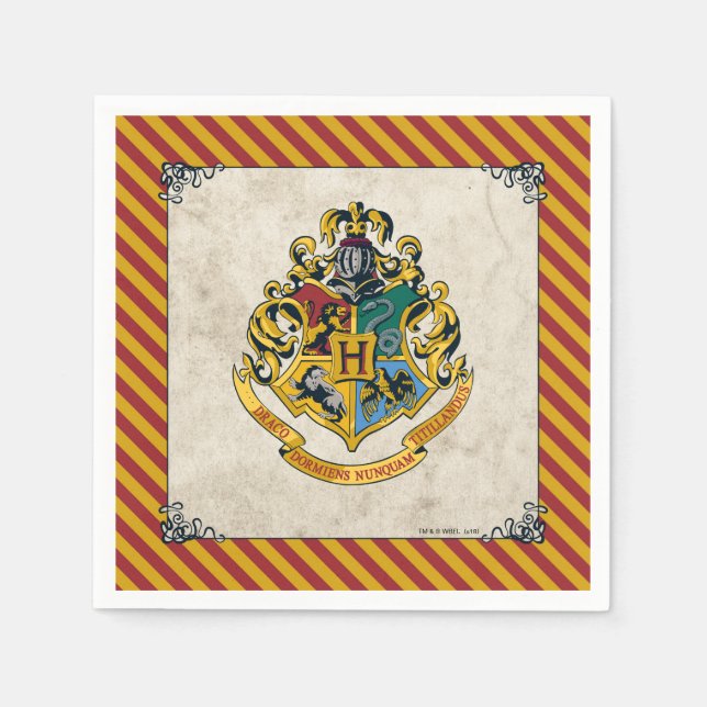 Harry Potter | Hogwarts Geburtstag Serviette (Vorderseite)
