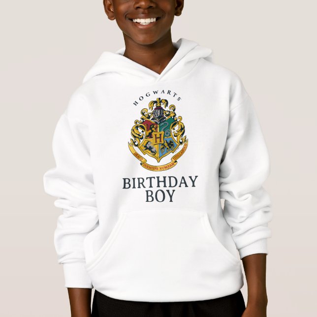 Harry Potter | Hogwarts - Geburtstagsjunge Hoodie (Vorderseite)