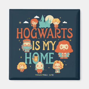 HARRY POTTER™   HOGWARTS™ IST MEIN ZUHAUSE MAGNET