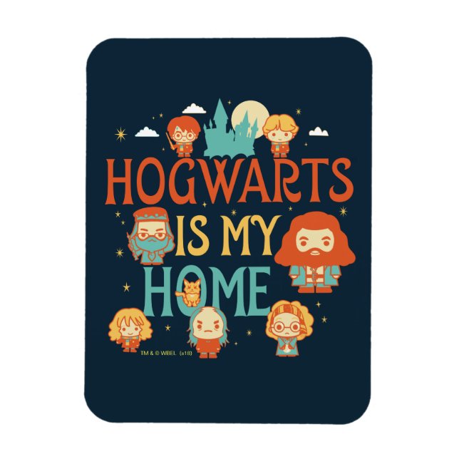 HARRY POTTER™ | HOGWARTS™ IST MEINE ZUHAUSE MAGNET (Vertikal)