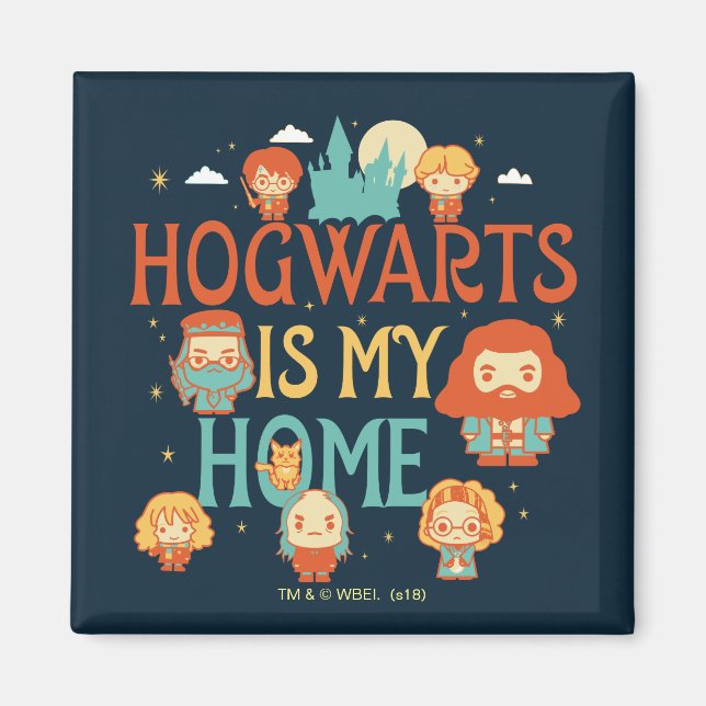 HARRY POTTER™ | HOGWARTS™ IST MEINE ZUHAUSE MAGNET (Vorne)