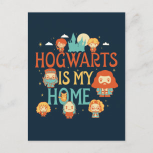 HARRY POTTER™   HOGWARTS™ IST MEINE ZUHAUSE POSTKARTE