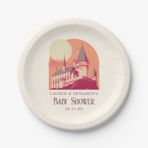 Harry Potter Hogwarts Mädchen Baby Shower Pappteller
