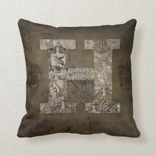 Harry Potter Hogwarts Monogramm Kissen