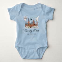 Harry Potter & Hogwarts New Baby Ankündigung Baby Strampler