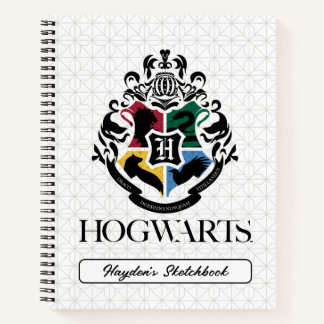 Harry Potter | HOGWARTS™ Pride School Wappen Sketc Notizbuch