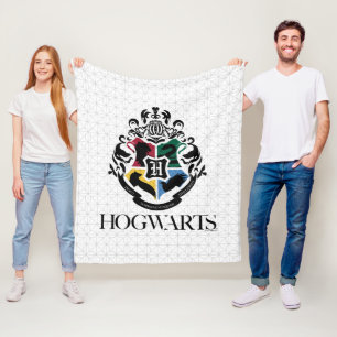 Harry Potter HOGWARTS™ Primarschulen-Wappen Fleecedecke