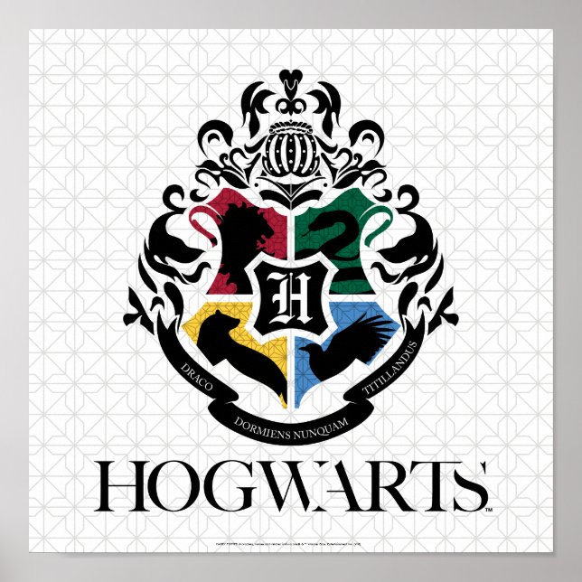 Harry Potter | HOGWARTS™ Primarschulen-Wappen Poster (Vorne)