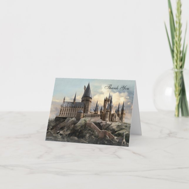 Harry Potter Hogwarts-Schloss Danke (Vorderseite)