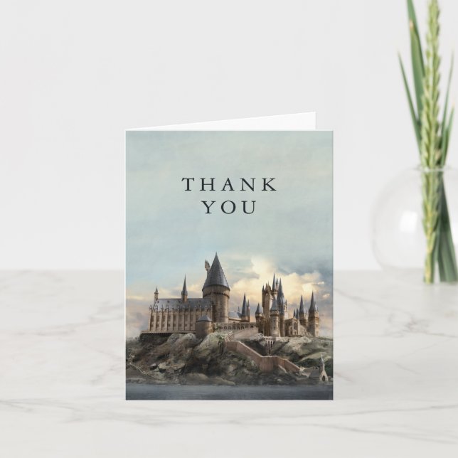 Harry Potter Hogwarts-Schloss Danke (Vorderseite)