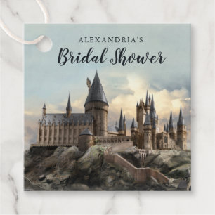 Harry Potter Hogwarts-Schloss Hochzeitsdusche-Ge Geschenkanhänger