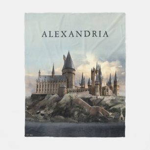 Harry Potter   Hogwarts-Schloss Tageslicht Fleecedecke