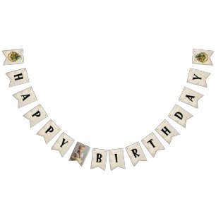 Harry Potter Hogwarts-Wappen Geburtstag Wimpelkette