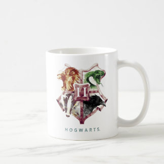 Harry Potter | HOGWARTS™ Wappen Wasserfarbe Kaffeetasse