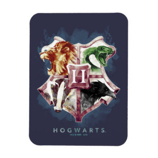 Harry Potter | HOGWARTS™ Wappen Wasserfarbe Magnet