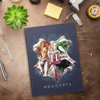 Harry Potter | HOGWARTS™ Wappen Wasserfarbe Notizblock