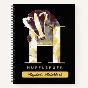 Harry Potter   HUFFLEPUFF™ Dachs Zeichnung Notizbuch