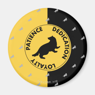 Harry Potter   HUFFLEPUFF™ House Lines Graphic Magnet