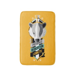Harry Potter HUFFLEPUFF™ House Lines Sigil Badematte