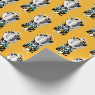 Harry Potter   HUFFLEPUFF™ House Lines Sigil Geschenkpapier